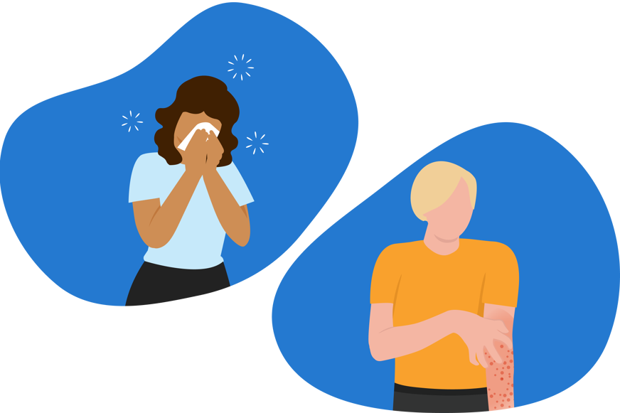 Alergias y sensibilidad en la piel